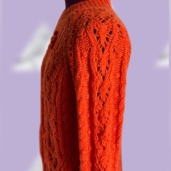 J. Crew Cable Knit Oversized Chunky Sweater - Picture 9 of 9